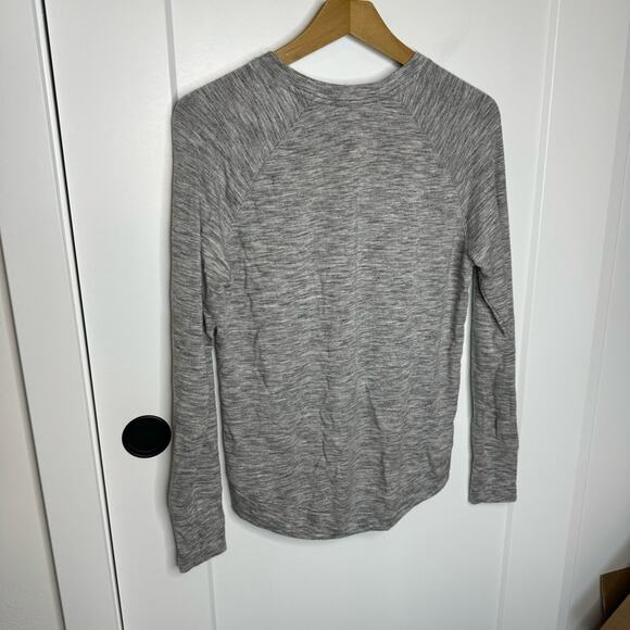 Athleta Mindset Sweatshirt Pullover Shirt Heather Grey Size Small - Picture 7 of 7
